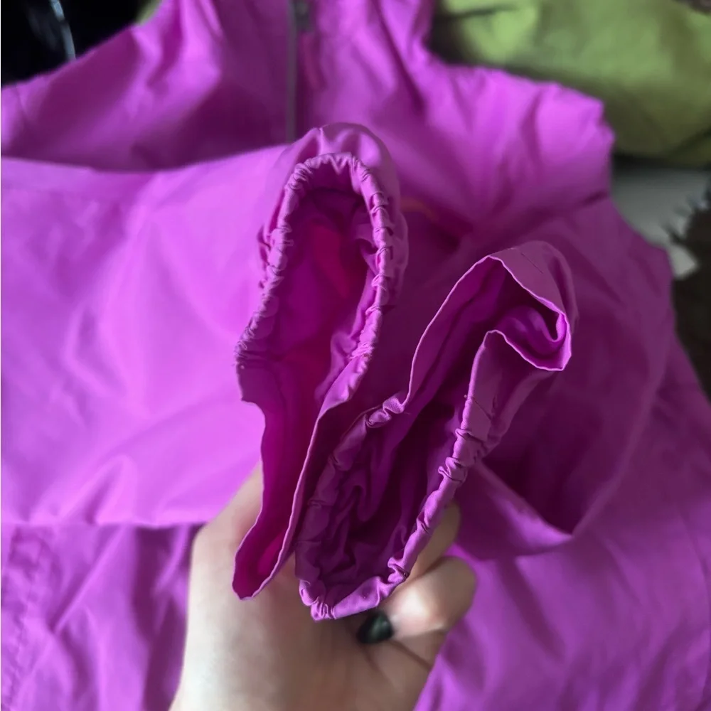 Sporty and Stylish Columbia Kids Vibrant Purple Raincoat | Size M (10/12)